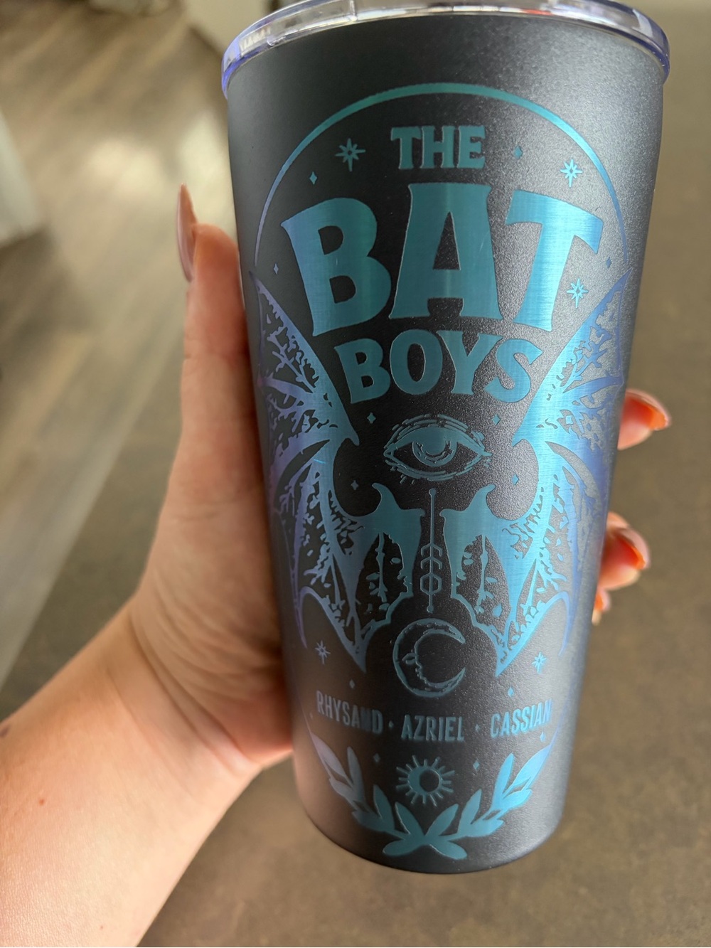 Bat Boys Sarah j mass Tumbler